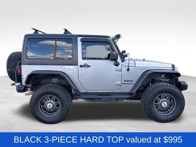 used 2015 Jeep Wrangler car, priced at $14,000