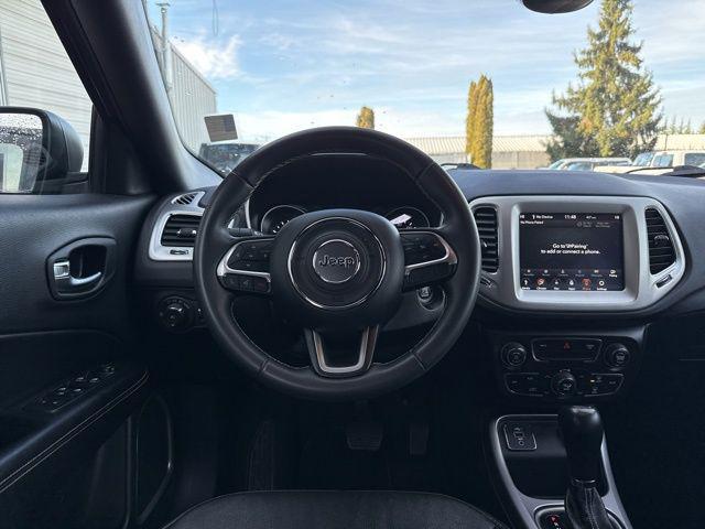 used 2021 Jeep Compass car, priced at $15,500