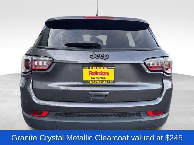 used 2021 Jeep Compass car, priced at $15,500