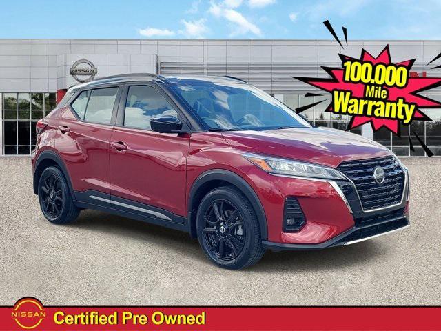 used 2021 Nissan Kicks car, priced at $17,999