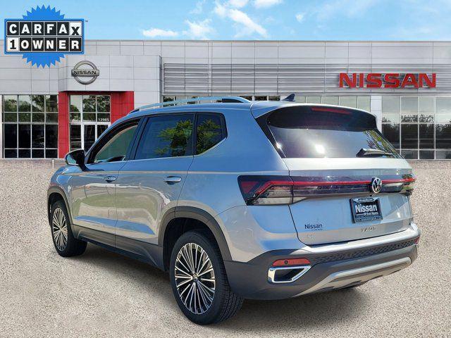 used 2025 Volkswagen Taos car, priced at $23,886