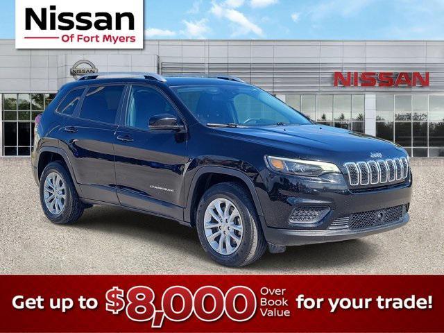 used 2021 Jeep Cherokee car, priced at $8,999