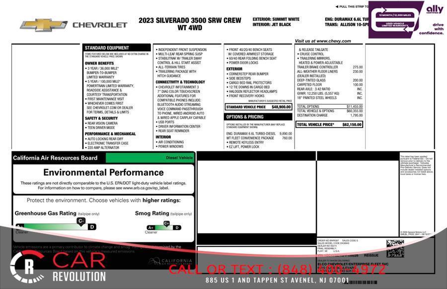 used 2023 Chevrolet Silverado 3500 car, priced at $46,794