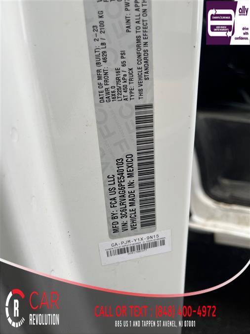 used 2023 Ram ProMaster 1500 car, priced at $22,345