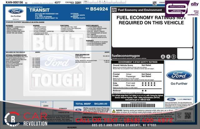 used 2019 Ford Transit-350 car, priced at $24,950