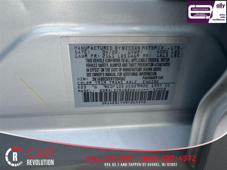 used 2022 Nissan Sentra car, priced at $10,946