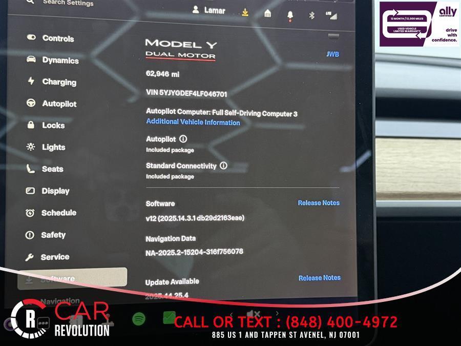 used 2020 Tesla Model Y car, priced at $20,999