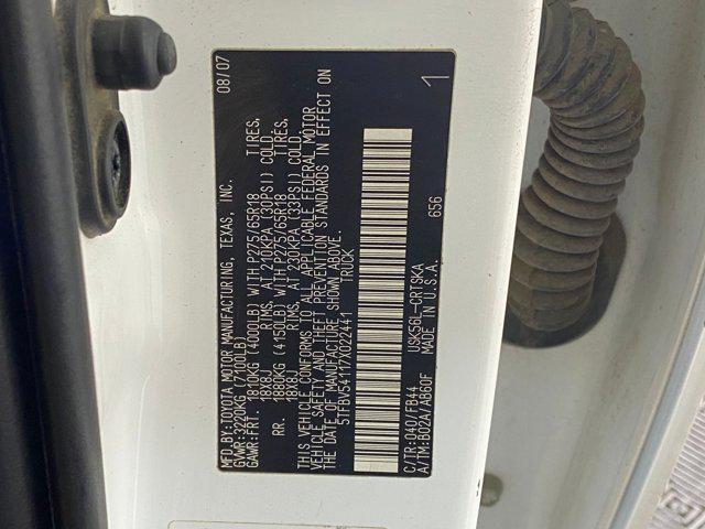 used 2007 Toyota Tundra car, priced at $7,998