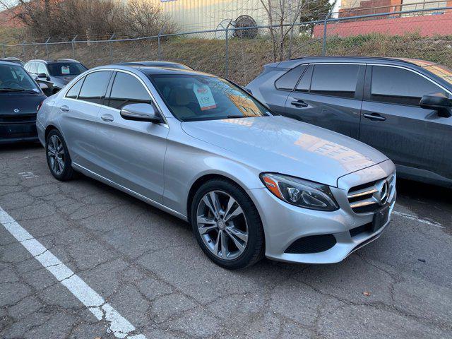 used 2015 Mercedes-Benz C-Class car, priced at $10,499