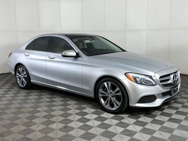 used 2015 Mercedes-Benz C-Class car, priced at $9,497