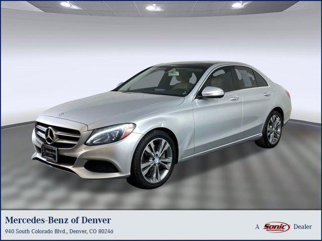 used 2015 Mercedes-Benz C-Class car, priced at $8,996