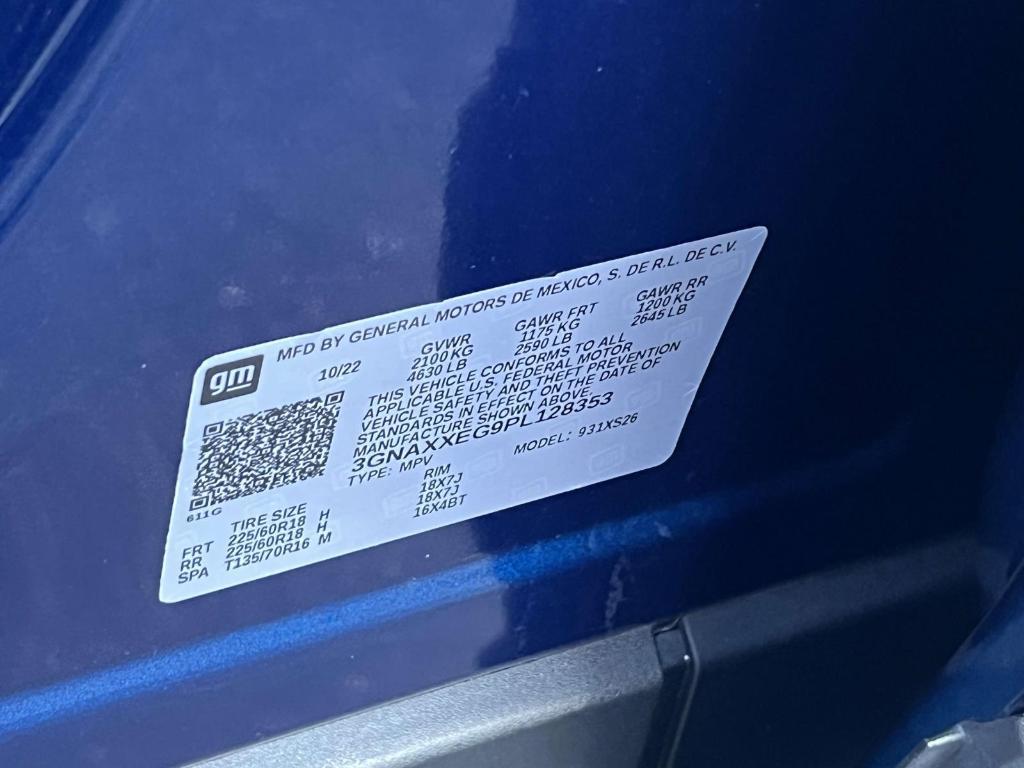 used 2023 Chevrolet Equinox car, priced at $20,997