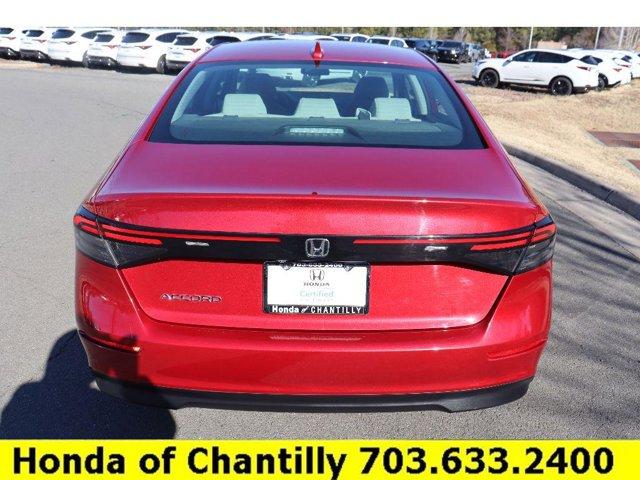 used 2024 Honda Accord car, priced at $22,981