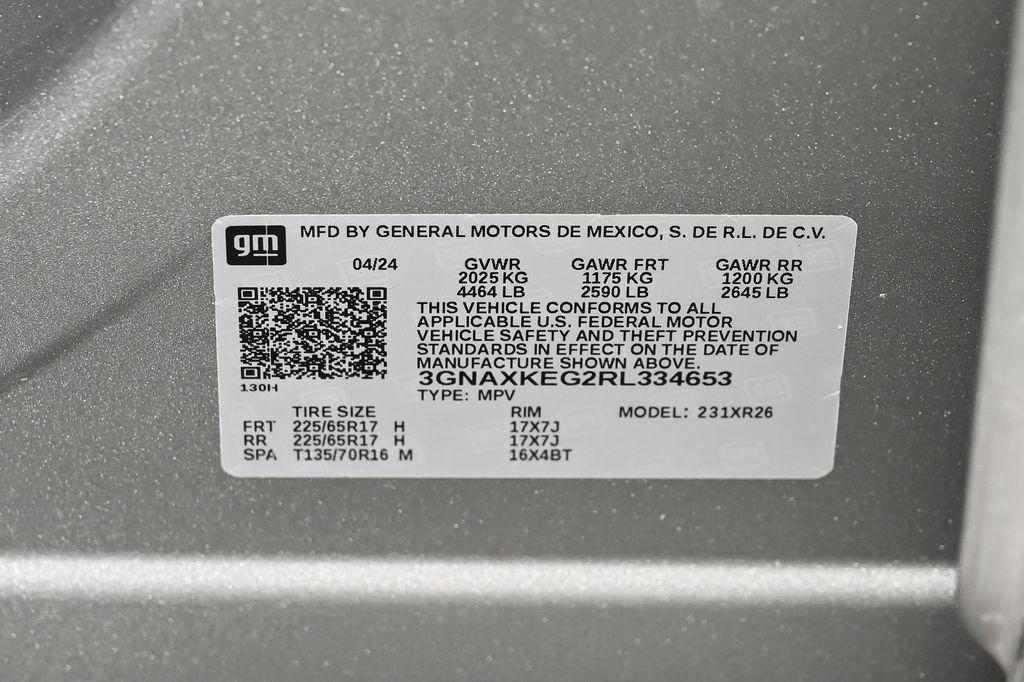 used 2024 Chevrolet Equinox car, priced at $19,988