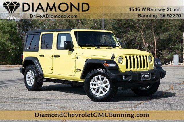 used 2023 Jeep Wrangler car, priced at $26,378
