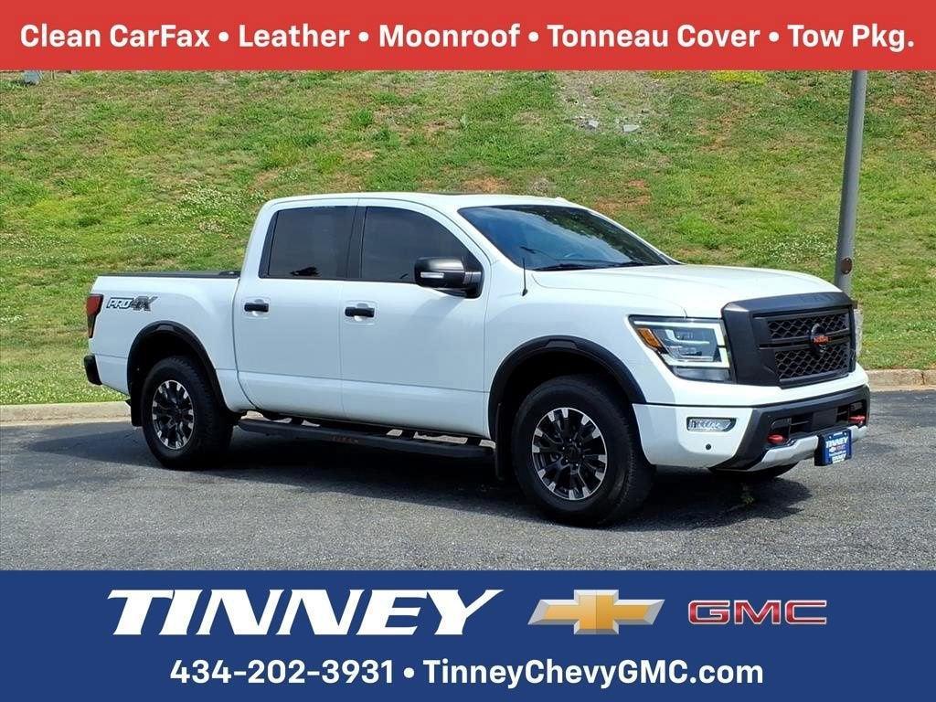 used 2021 Nissan Titan car, priced at $33,151
