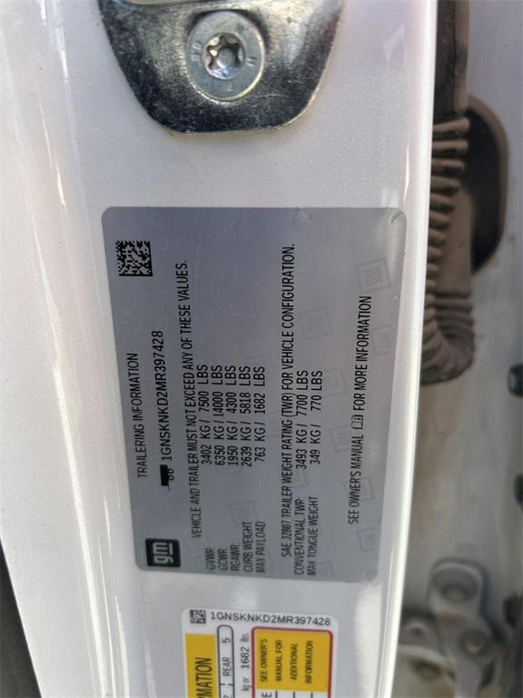 used 2021 Chevrolet Tahoe car, priced at $38,991