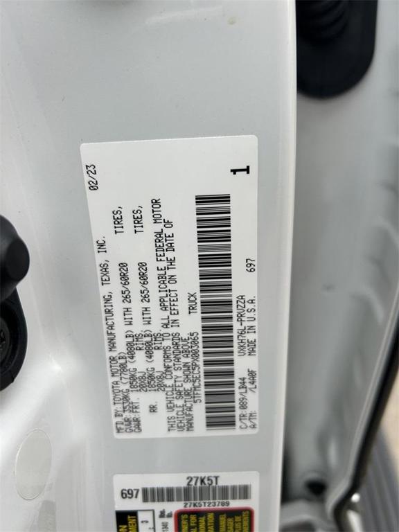 used 2023 Toyota Tundra Hybrid car, priced at $51,491