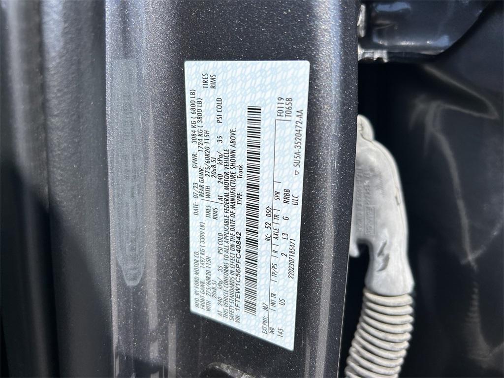 used 2023 Ford F-150 car, priced at $37,591