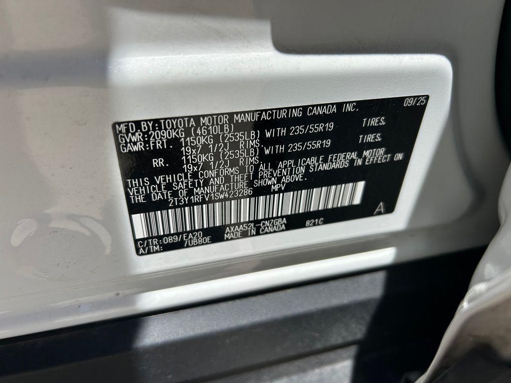 used 2025 Toyota RAV4 car, priced at $40,491