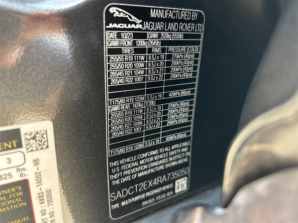 used 2024 Jaguar F-PACE car, priced at $42,591