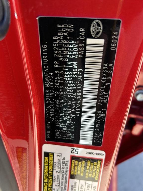 used 2025 Toyota Camry car, priced at $26,491