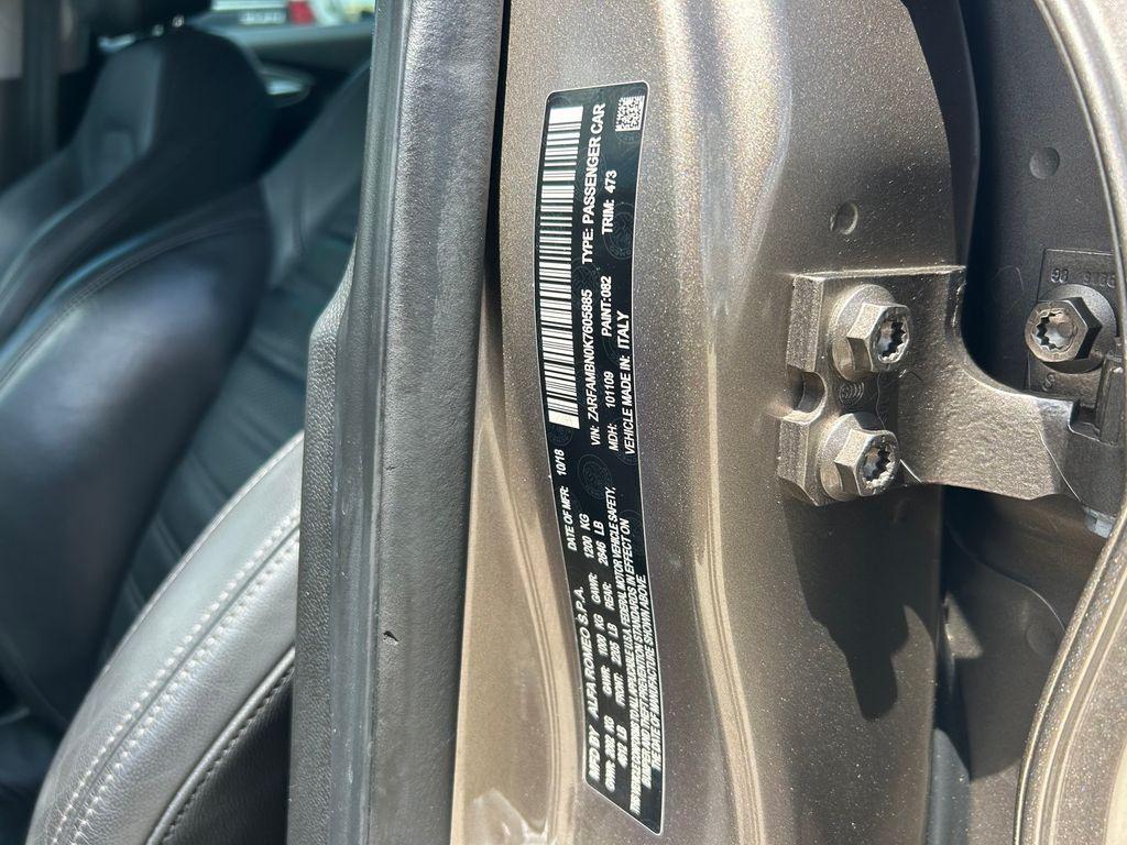 used 2019 Alfa Romeo Giulia car, priced at $20,491