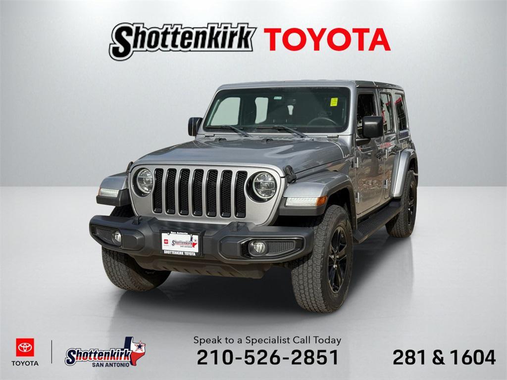 used 2021 Jeep Wrangler Unlimited car, priced at $23,994