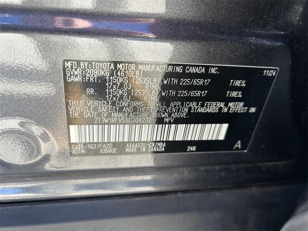 used 2025 Toyota RAV4 car, priced at $29,896