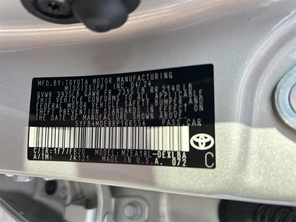 used 2024 Toyota Corolla car, priced at $19,491