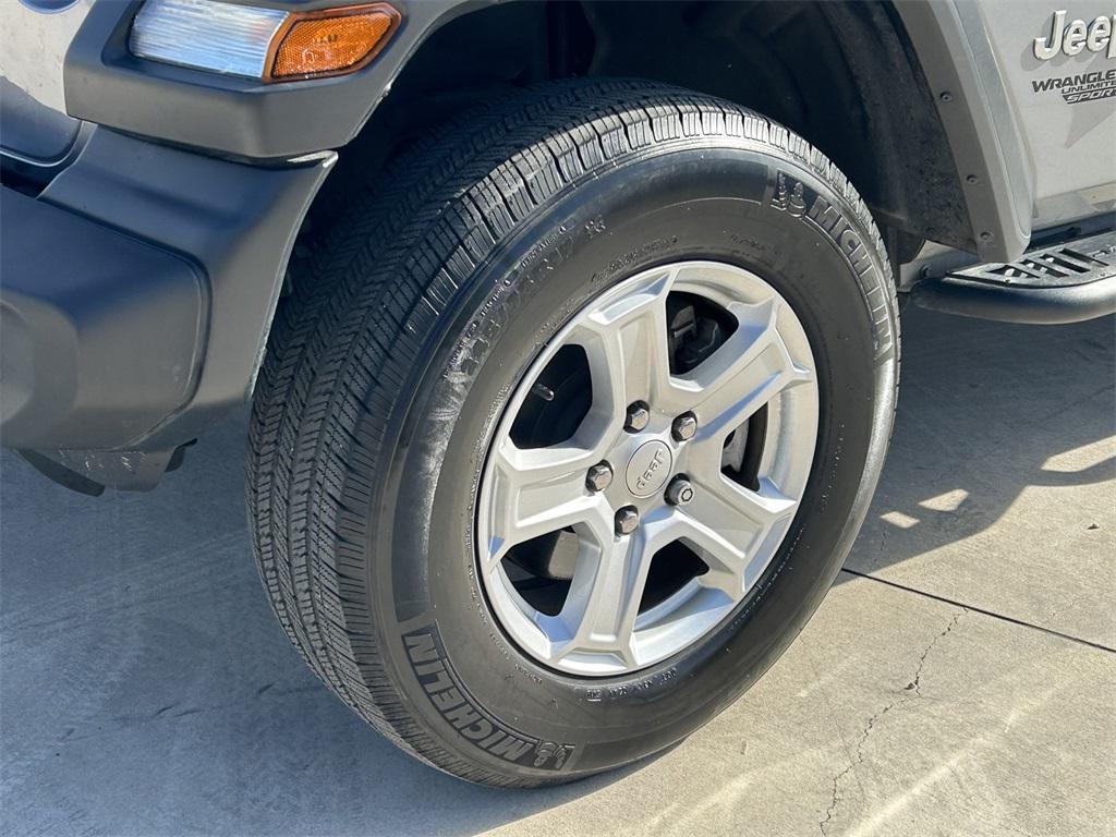 used 2020 Jeep Wrangler Unlimited car, priced at $26,491