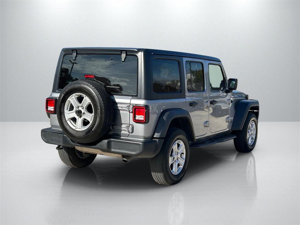 used 2020 Jeep Wrangler Unlimited car, priced at $26,491