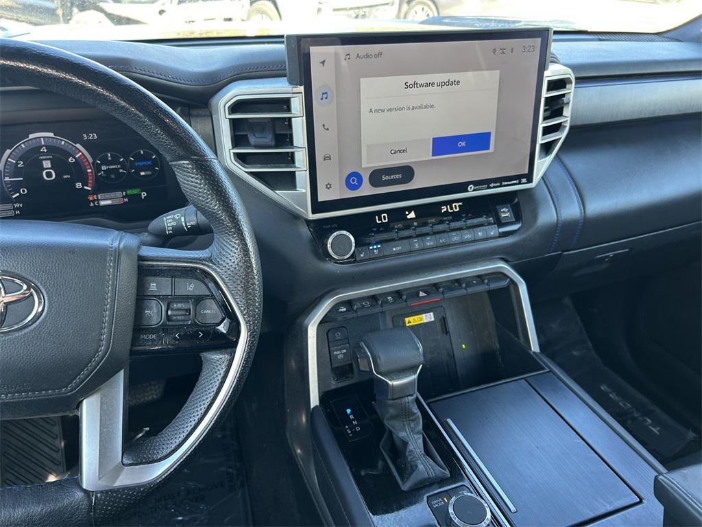 used 2022 Toyota Tundra Hybrid car, priced at $40,991