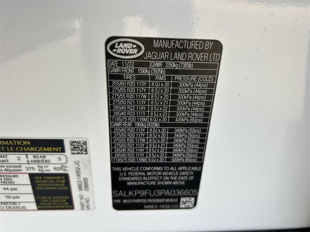 used 2023 Land Rover Range Rover car, priced at $92,574