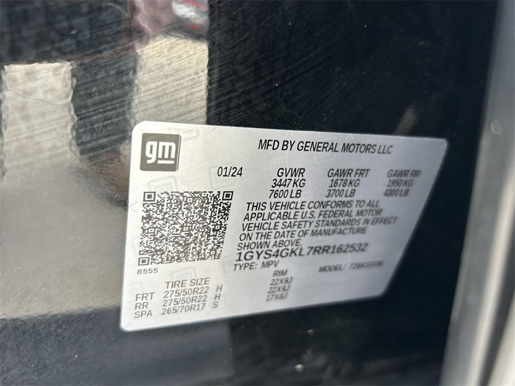 used 2024 Cadillac Escalade car, priced at $87,413