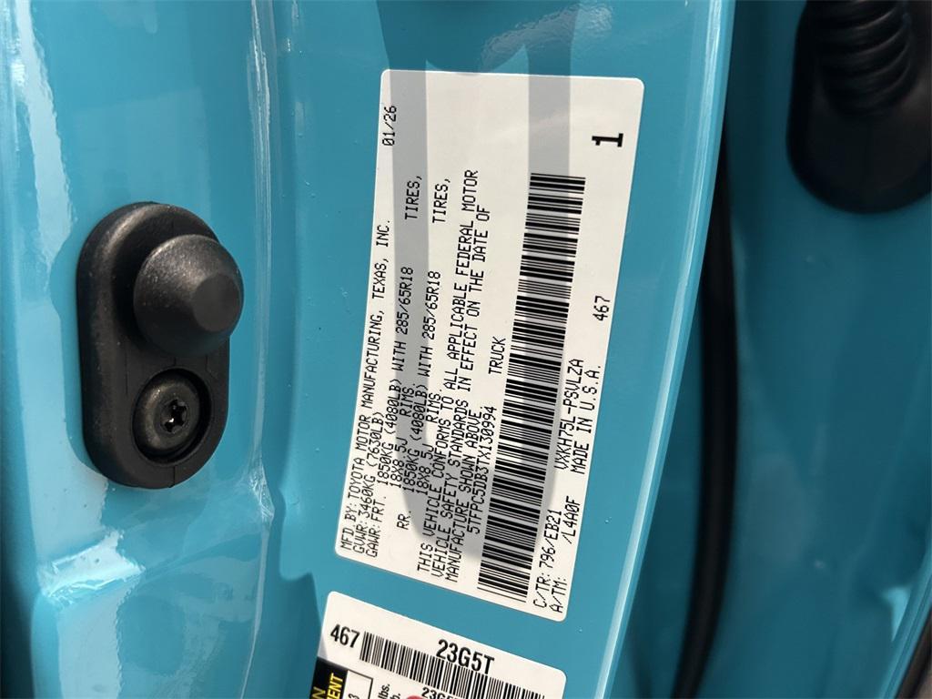 new 2026 Toyota Tundra Hybrid car, priced at $79,855