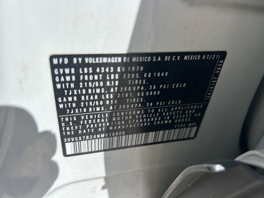 used 2022 Volkswagen Taos car, priced at $19,791
