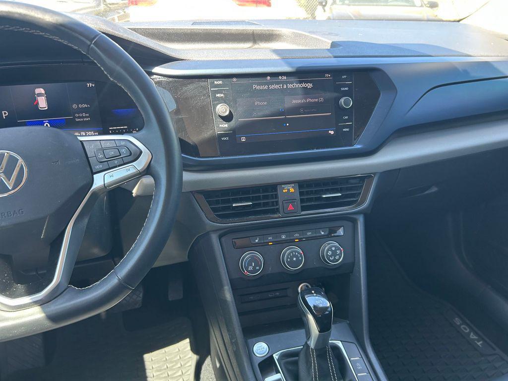 used 2022 Volkswagen Taos car, priced at $19,791