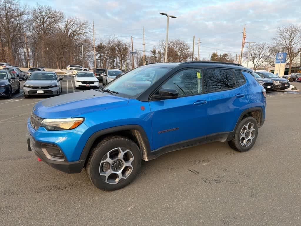 used 2022 Jeep Compass car, priced at $20,995