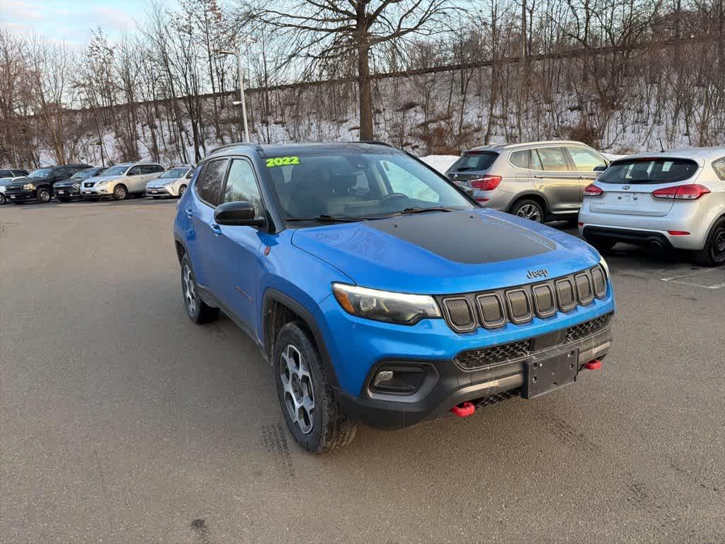 used 2022 Jeep Compass car, priced at $20,995