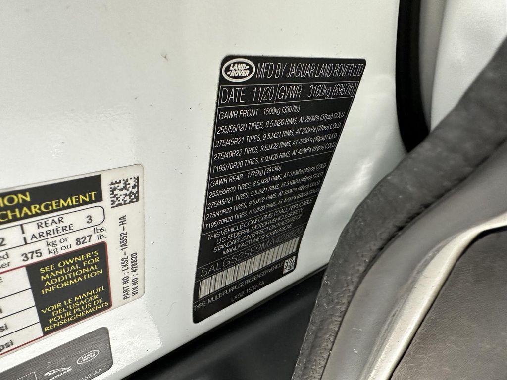 used 2021 Land Rover Range Rover car, priced at $46,900