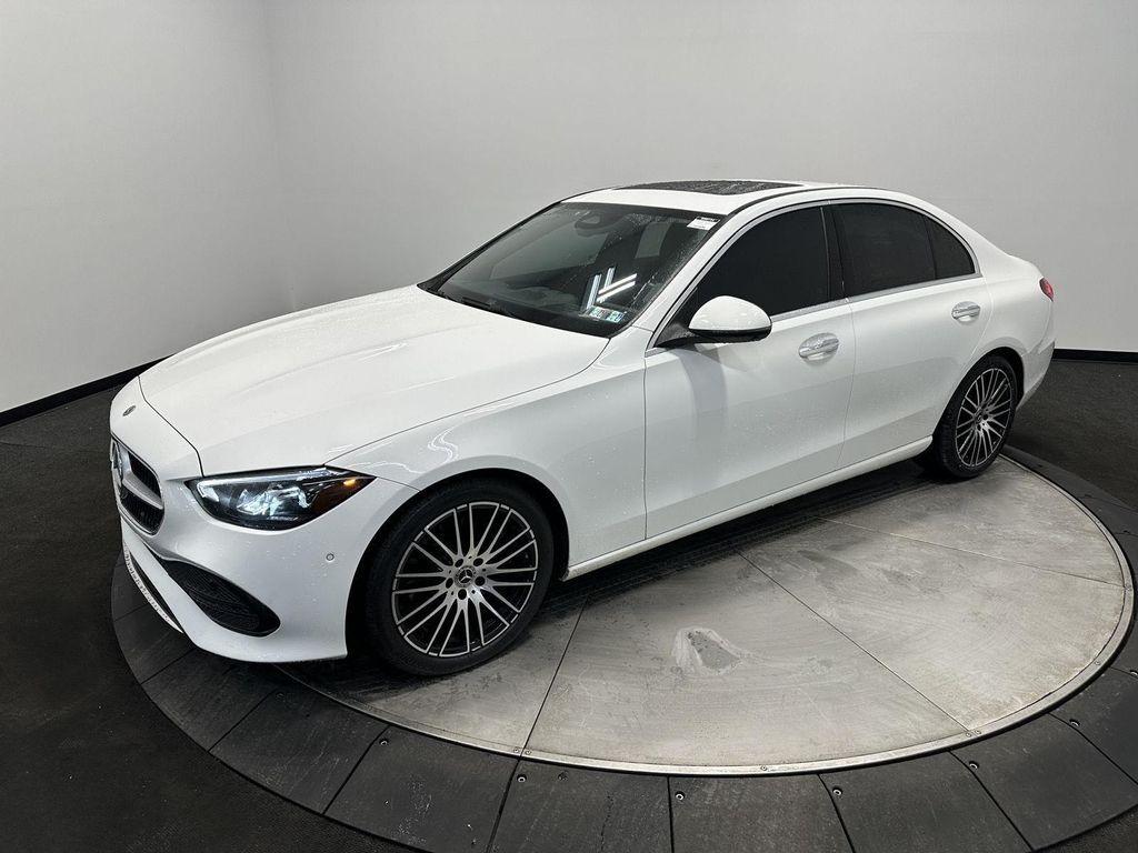 used 2022 Mercedes-Benz C-Class car, priced at $35,300