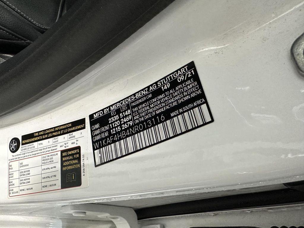 used 2022 Mercedes-Benz C-Class car, priced at $35,300