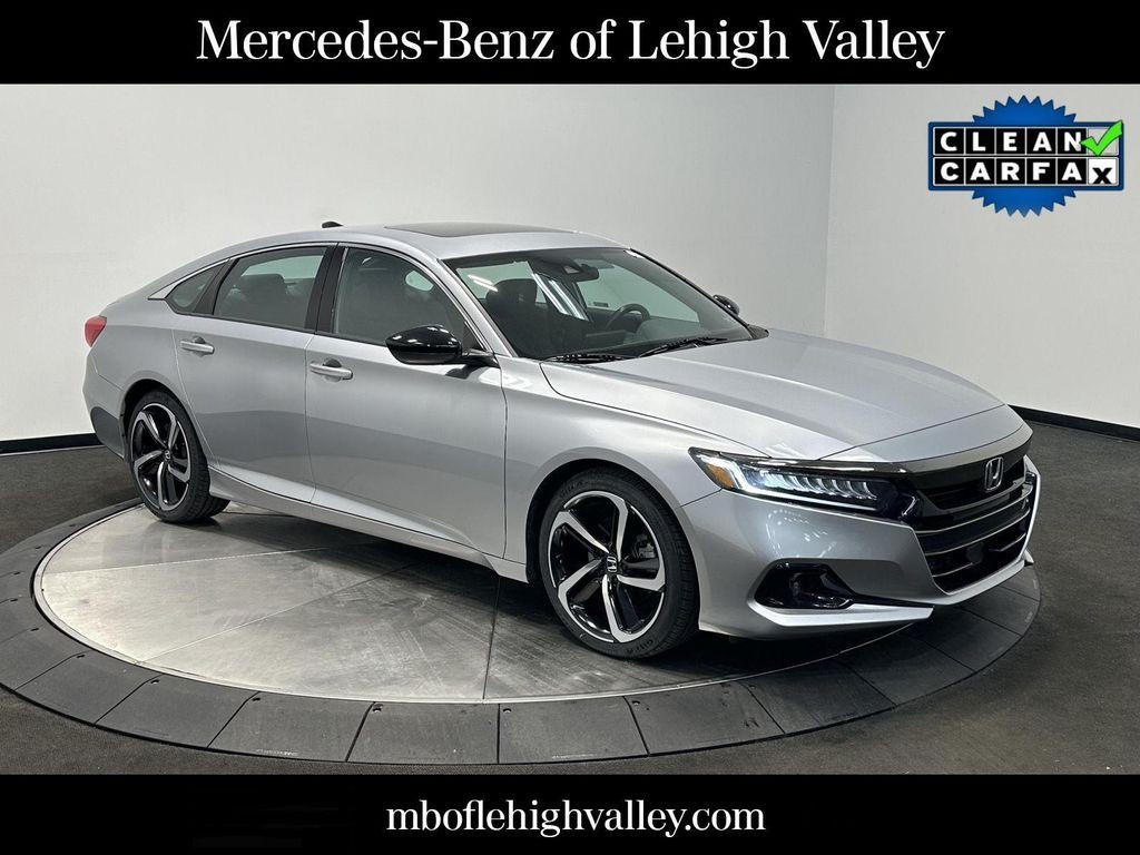 used 2021 Honda Accord car, priced at $24,300