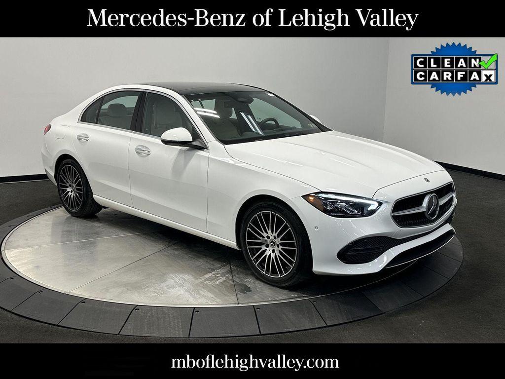 used 2025 Mercedes-Benz C-Class car, priced at $47,800