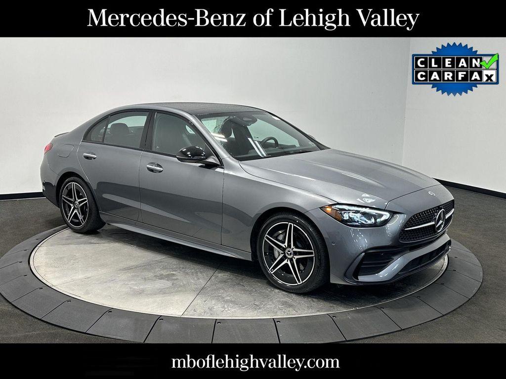 used 2025 Mercedes-Benz C-Class car, priced at $43,900