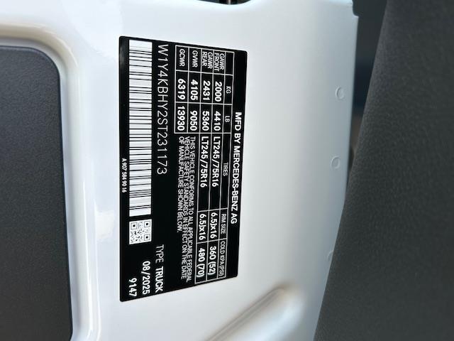 new 2025 Mercedes-Benz Sprinter 2500 car, priced at $55,902