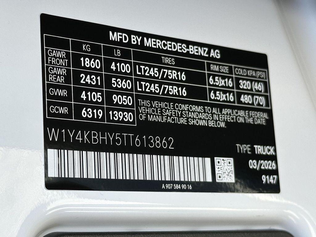 new 2026 Mercedes-Benz Sprinter 2500 car, priced at $63,123