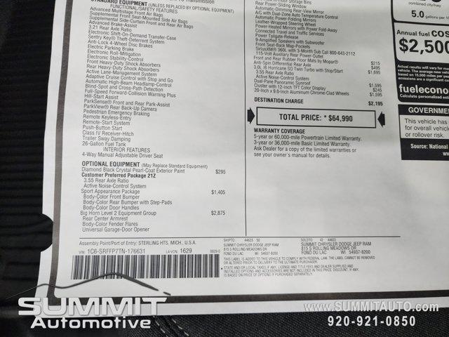 new 2026 Ram 1500 car, priced at $55,442