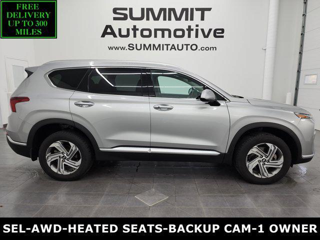 used 2022 Hyundai Santa Fe car, priced at $18,991